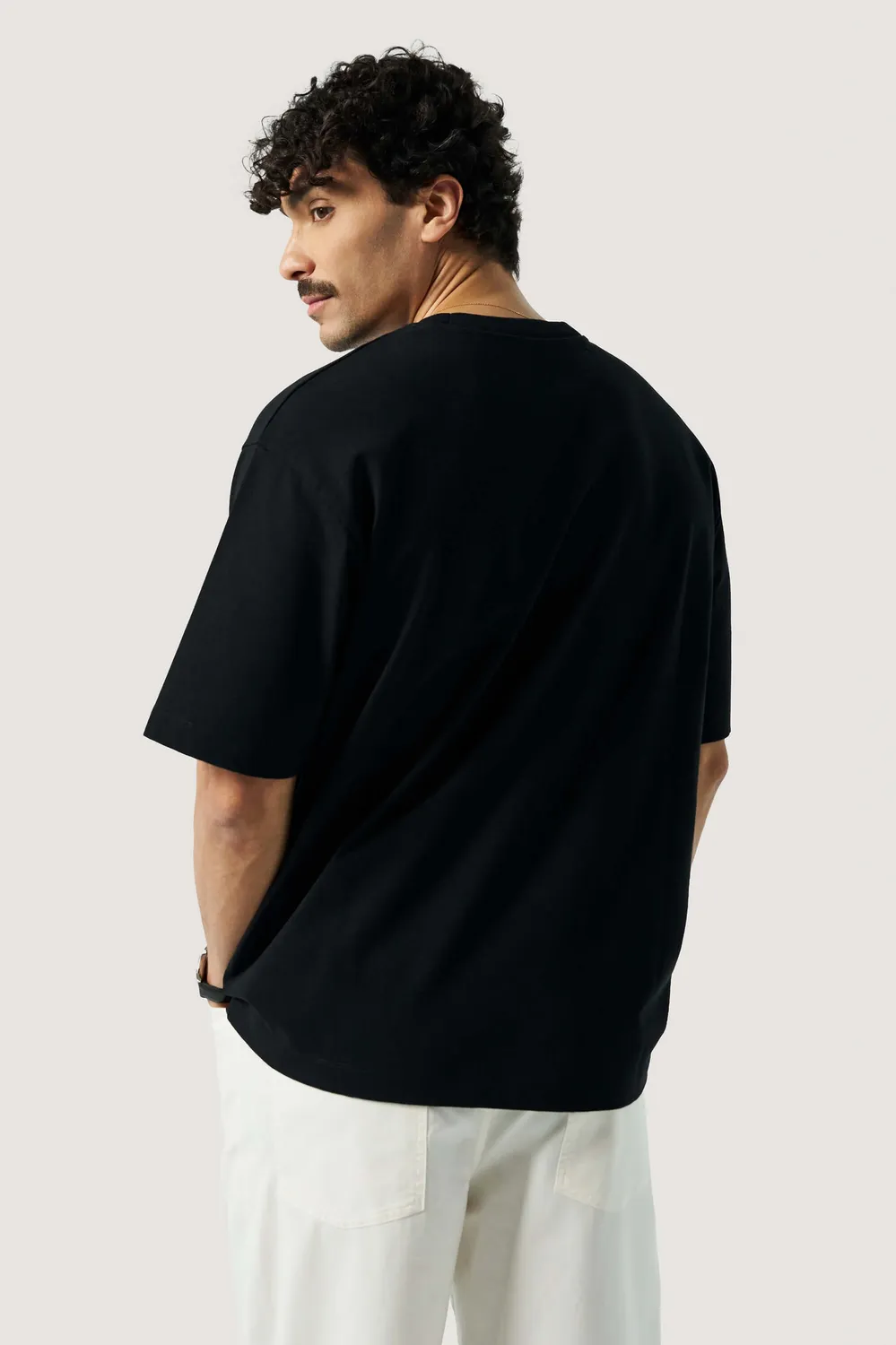Loom Le t-shirt oversize coton épais vert pâle taille M