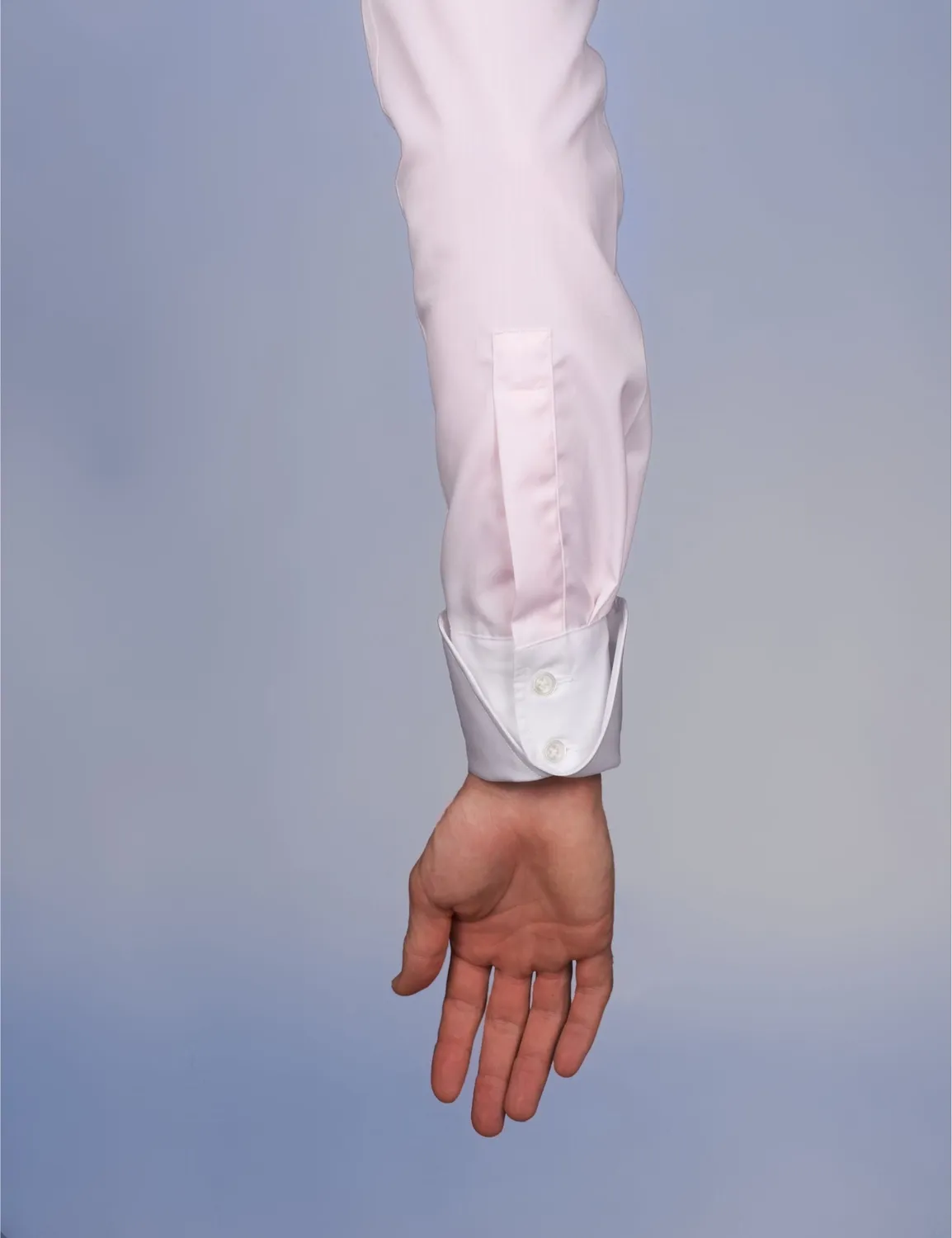 La Chemise Française Virtuose chemise popeline rose blanche