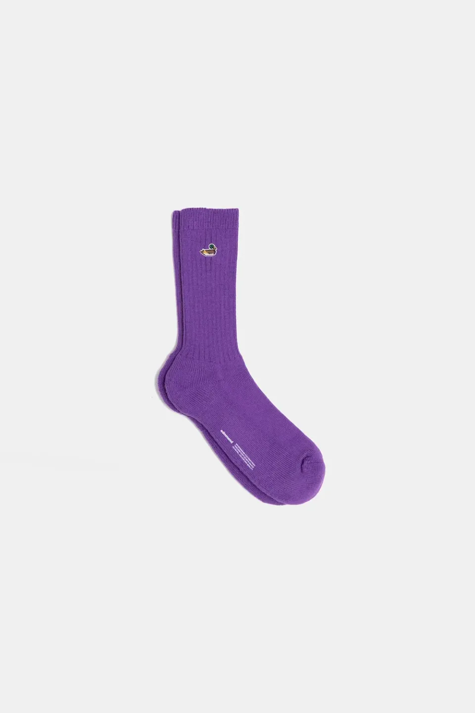 Edmmond Studios Duck Socks chaussettes violettes canard