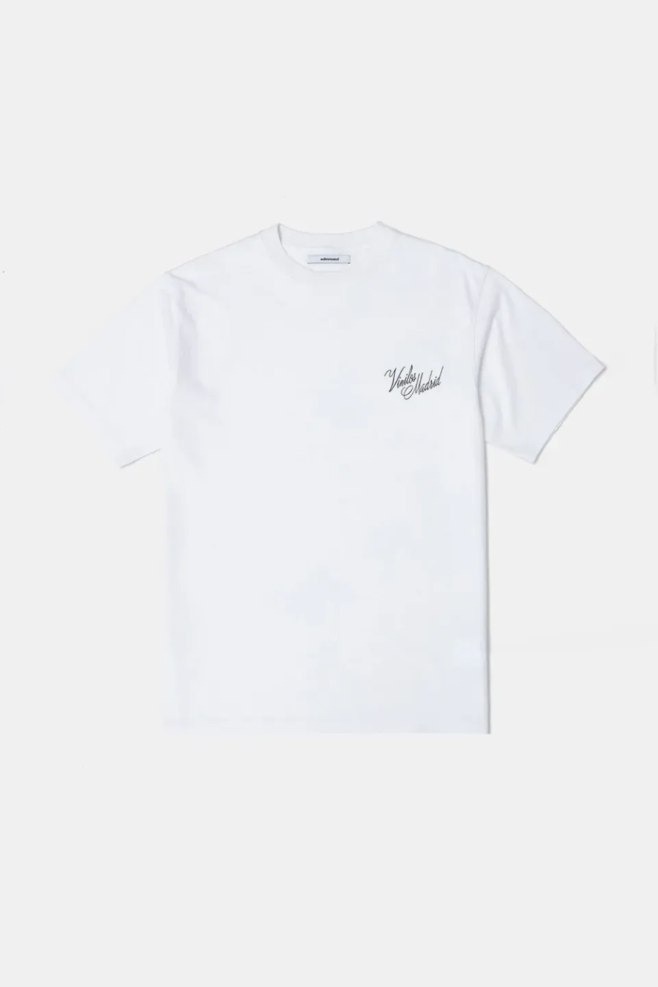 Edmmond Studios Vinilos Madrid t-shirt homme blanc imprimé