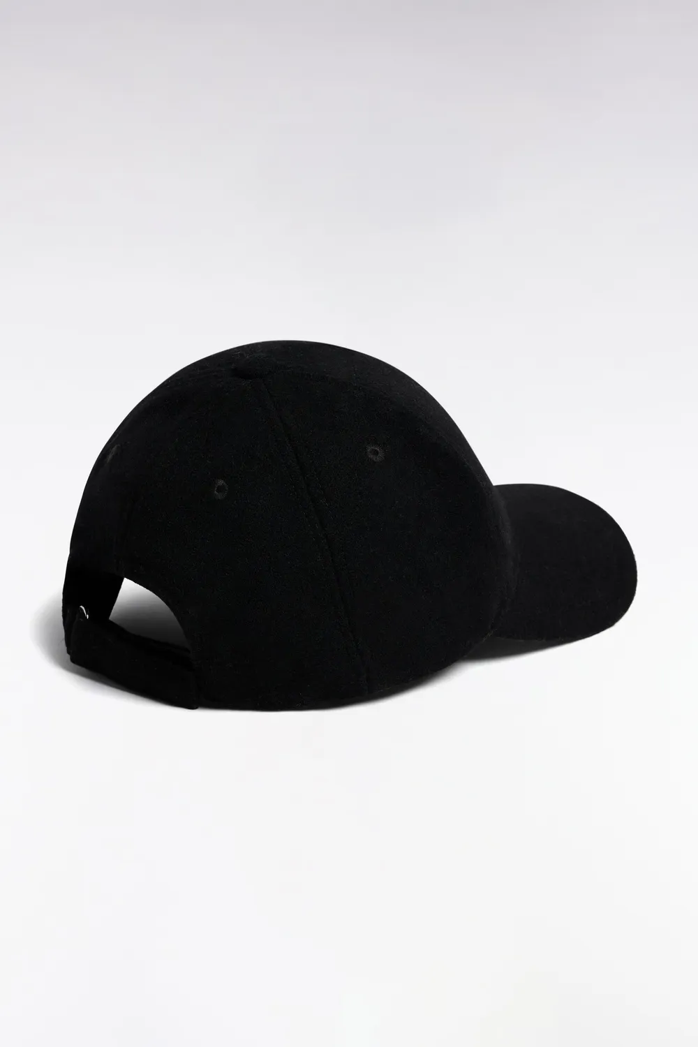 Eden Park casquette hiver noire drap laine taille unique