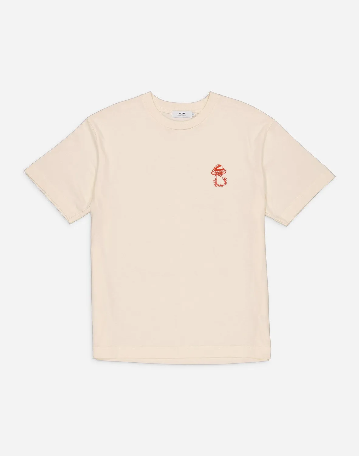 OLOW Mushroom t-shirt ivoire coupe ample