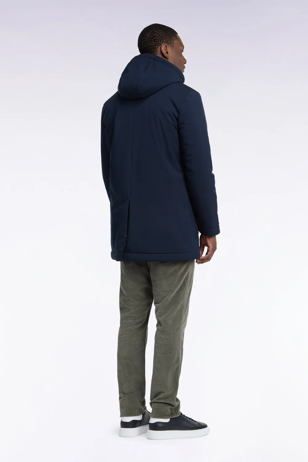 Eden Park Club Classique H26PAMPA0001 parka nylon marine