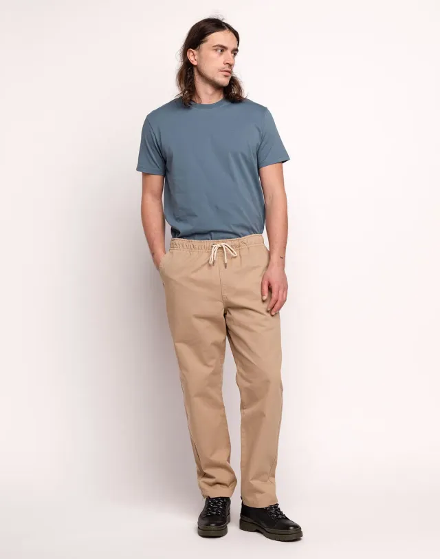 OLOW Hatha Pantalon homme sable sergé coton