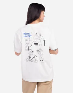Olow Citizen t-shirt écru coton bio