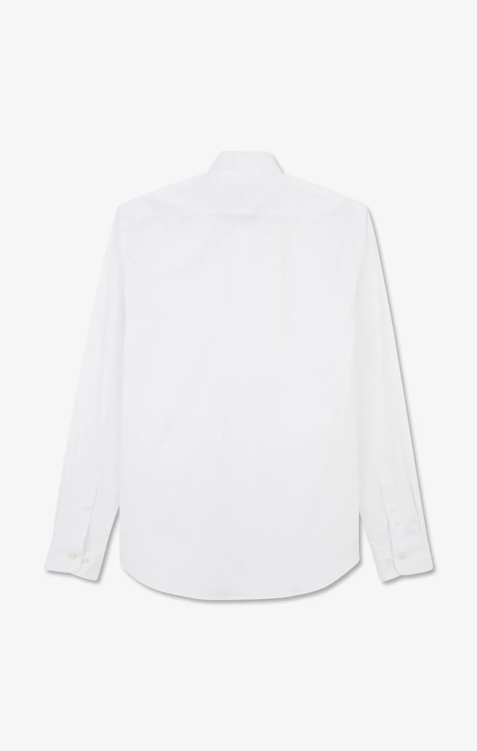 Eden Park chemise slim popeline stretch blanche homme