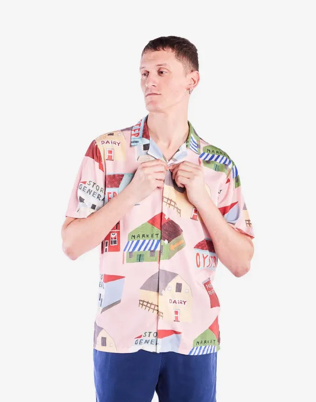 OLOW Aloha Stores chemisette multicolore tencel
