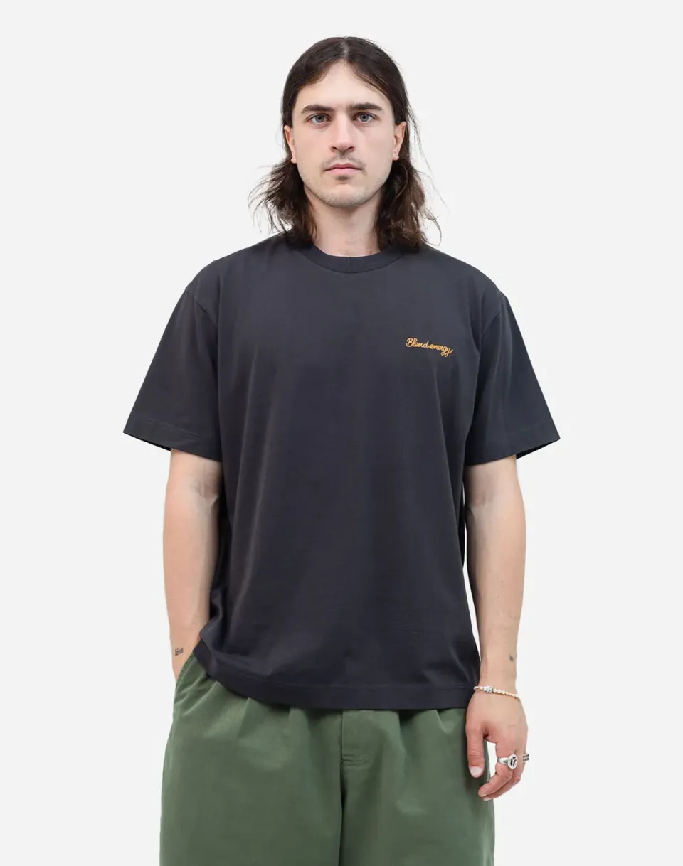 OLOW City t-shirt homme noir carbone coton bio