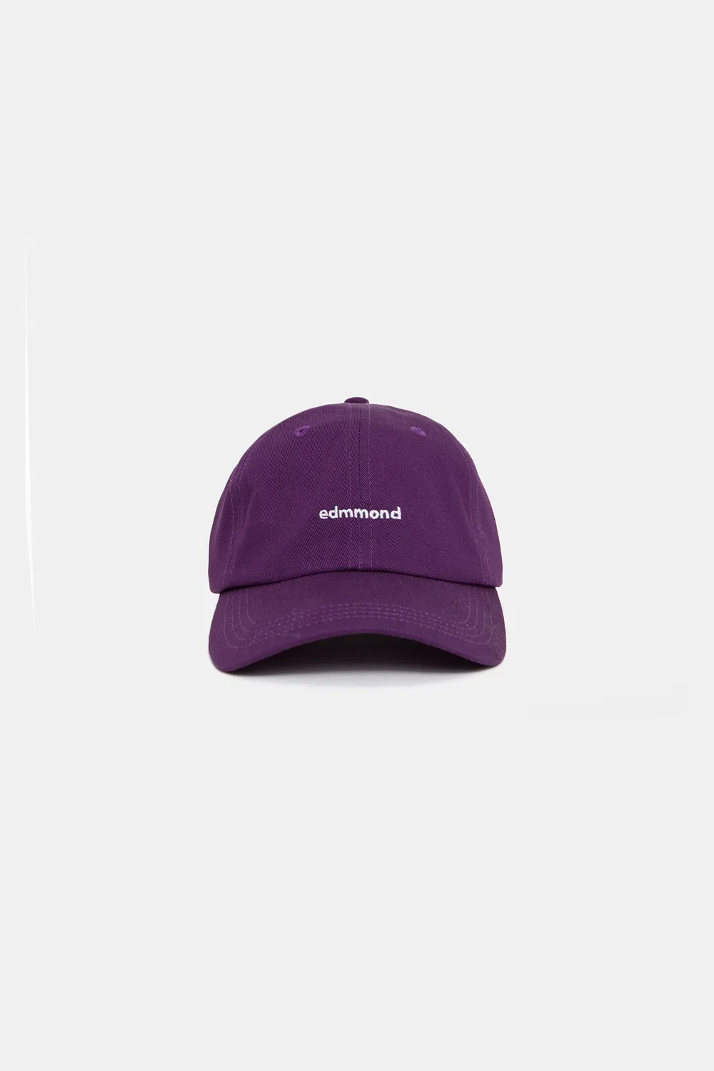 Edmmond Studios Logo Cap casquette violet coton taille unique