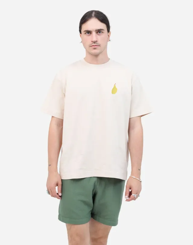 OLOW Meshbag t-shirt ample crème coton bio