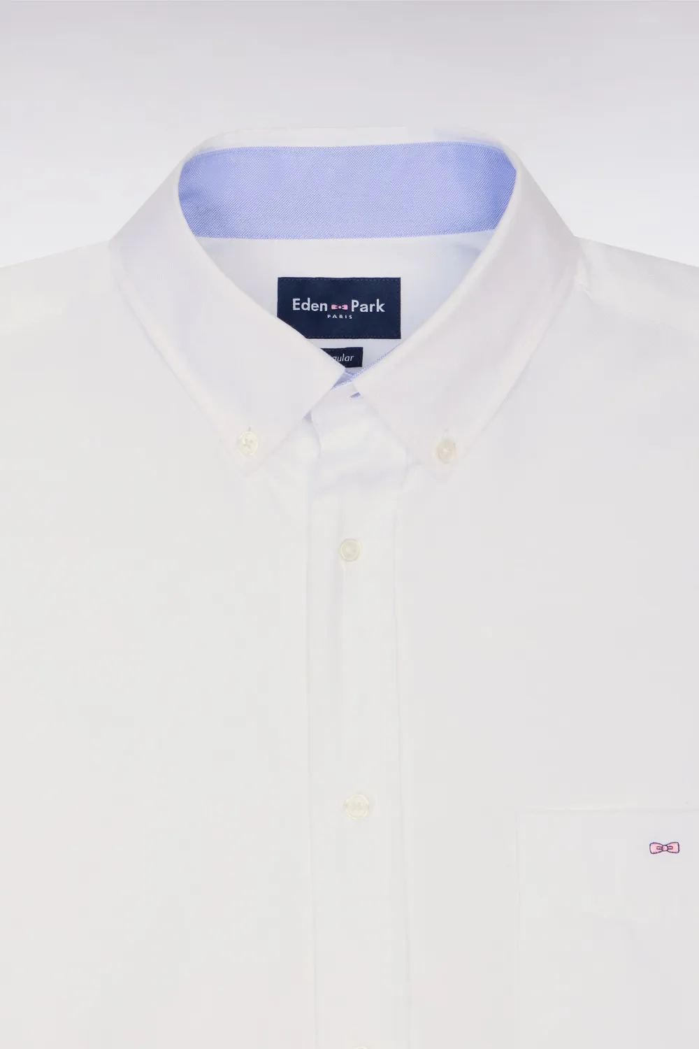 Eden Park chemise blanche coton Oxford homme Regular