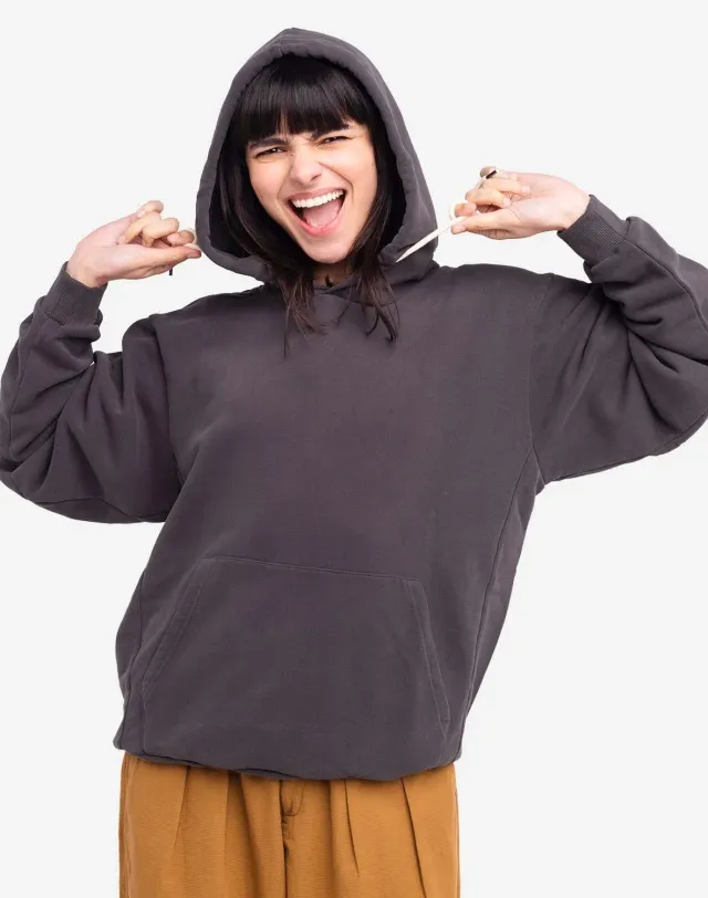 OLOW Pomba sweat à capuche noir carbone