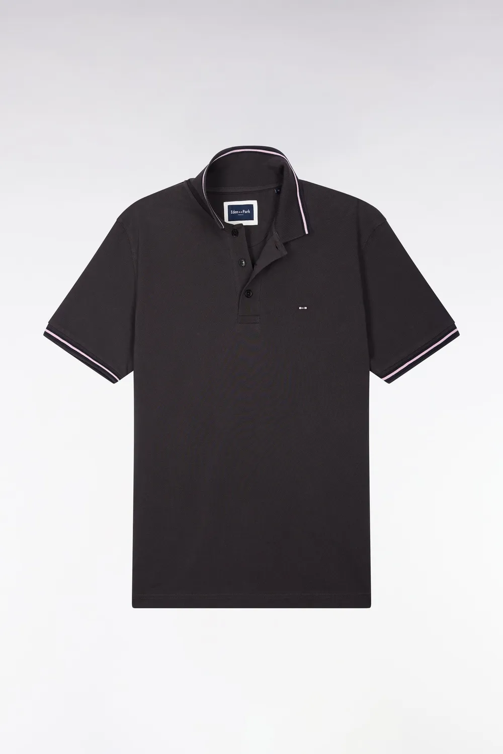 Eden Park Legend Rugby H26MAIPC0005 polo marron piqué