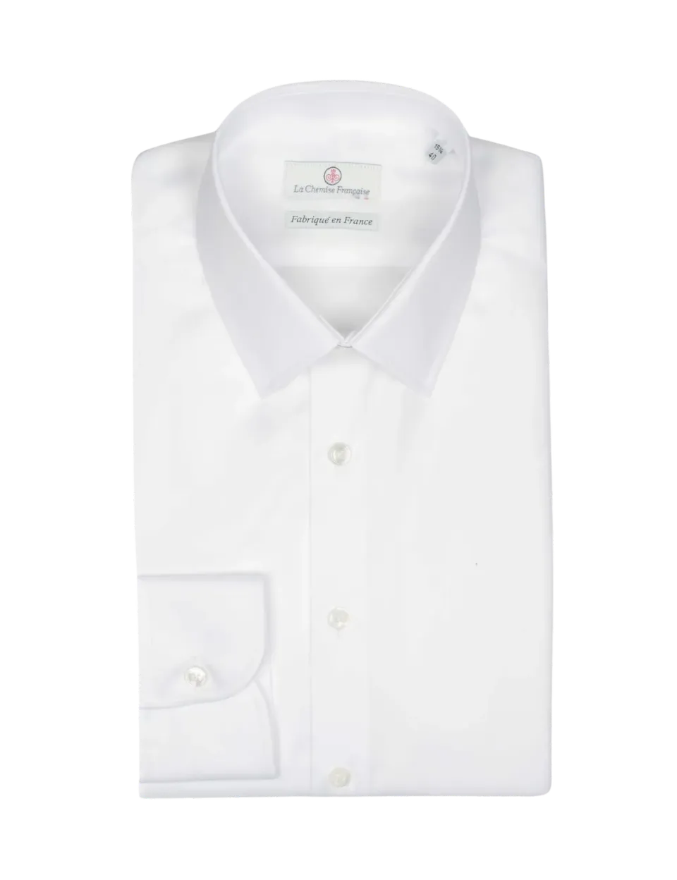 La Chemise Française Blanche chemise homme popeline double retors
