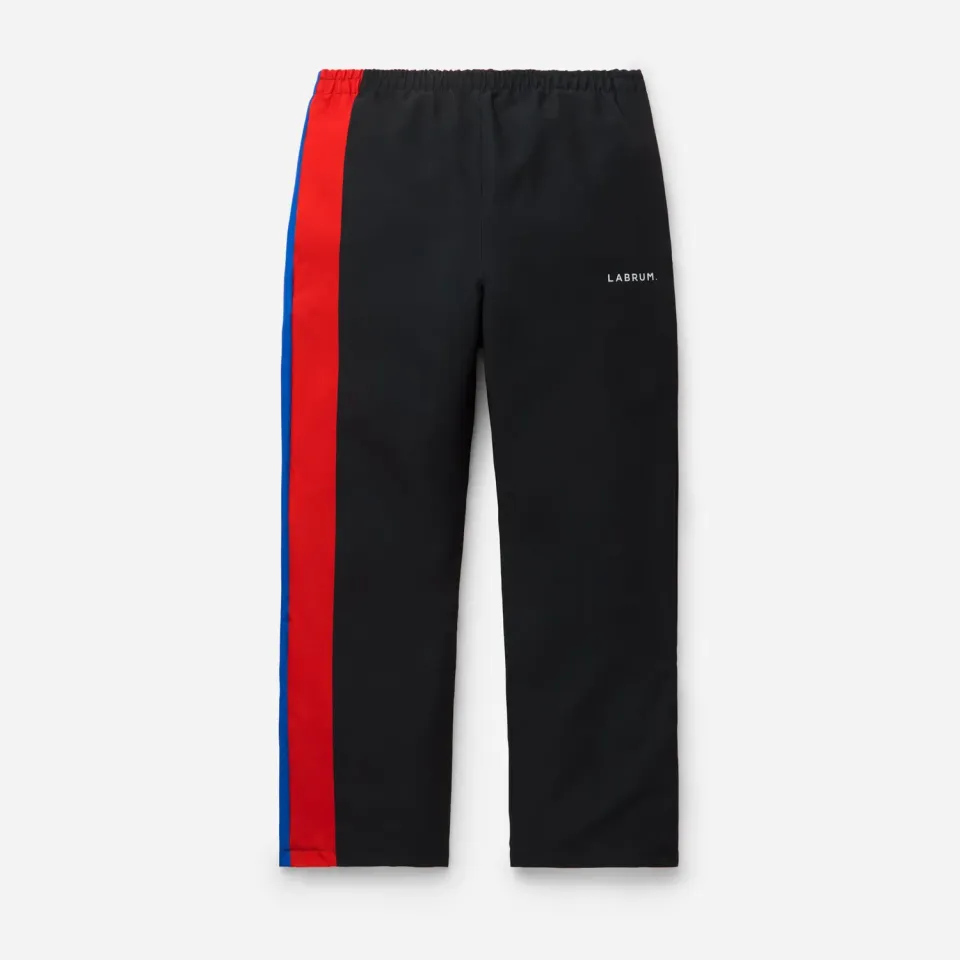 Labrum White Label jogging homme track noir bandes UK