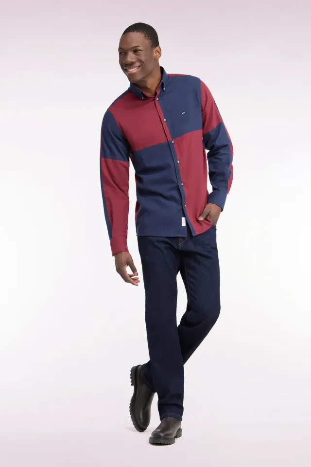 Eden Park jean bleu brut homme denim stretch regular
