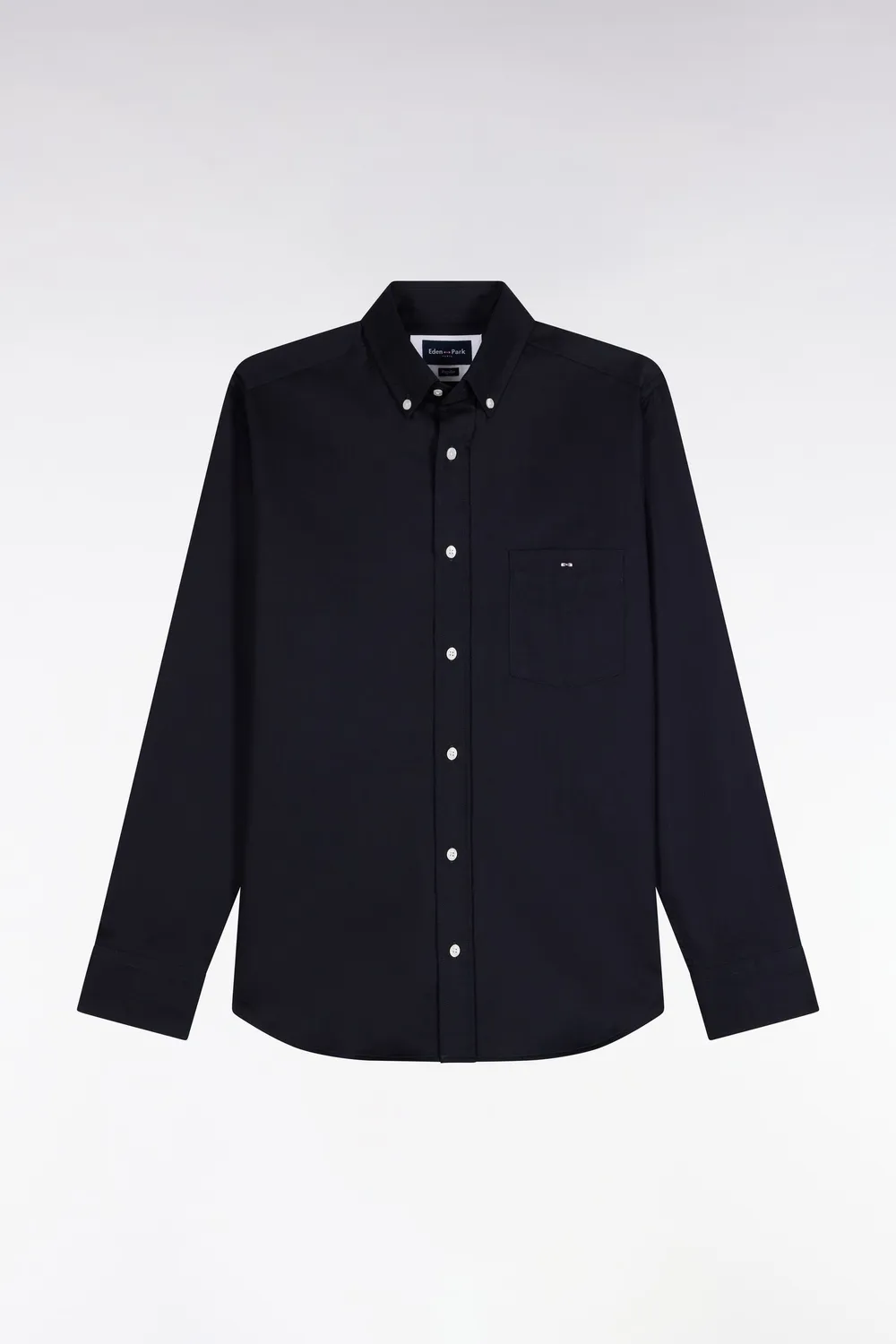 Eden Park Legend Rugby chemise piqué coton marine coupe droite