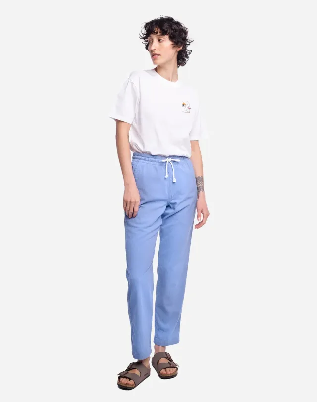 Olow Hatha pantalon bleu azur coton bio
