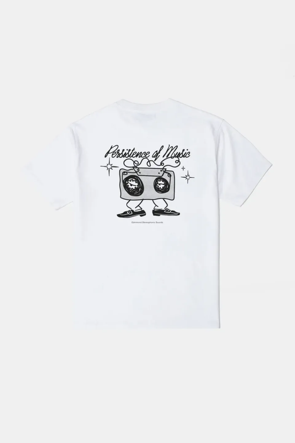 Edmmond Studios Persistence of Music t-shirt blanc cassette