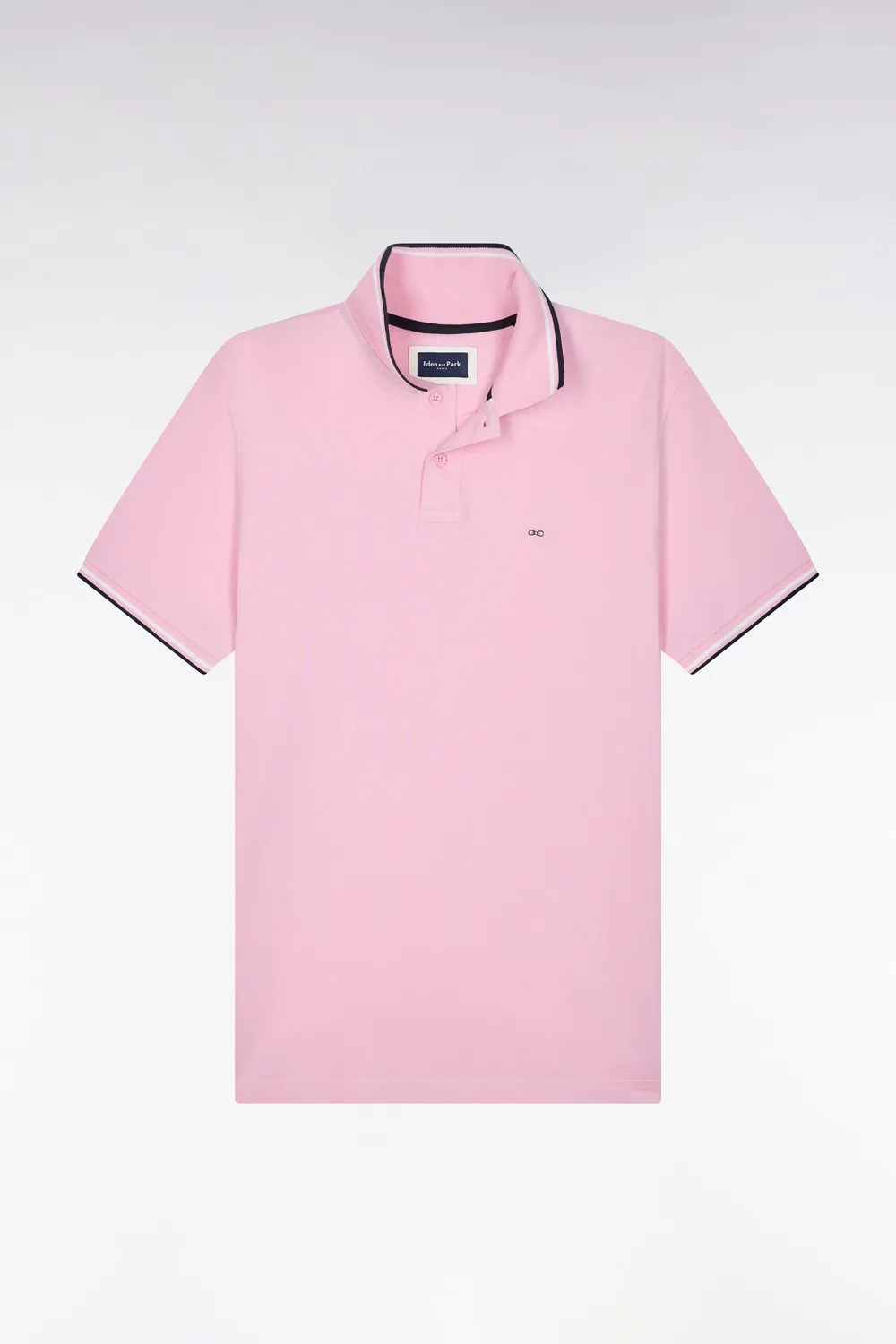 Eden Park Legend Rugby H26MAIPC0006 polo rose piqué