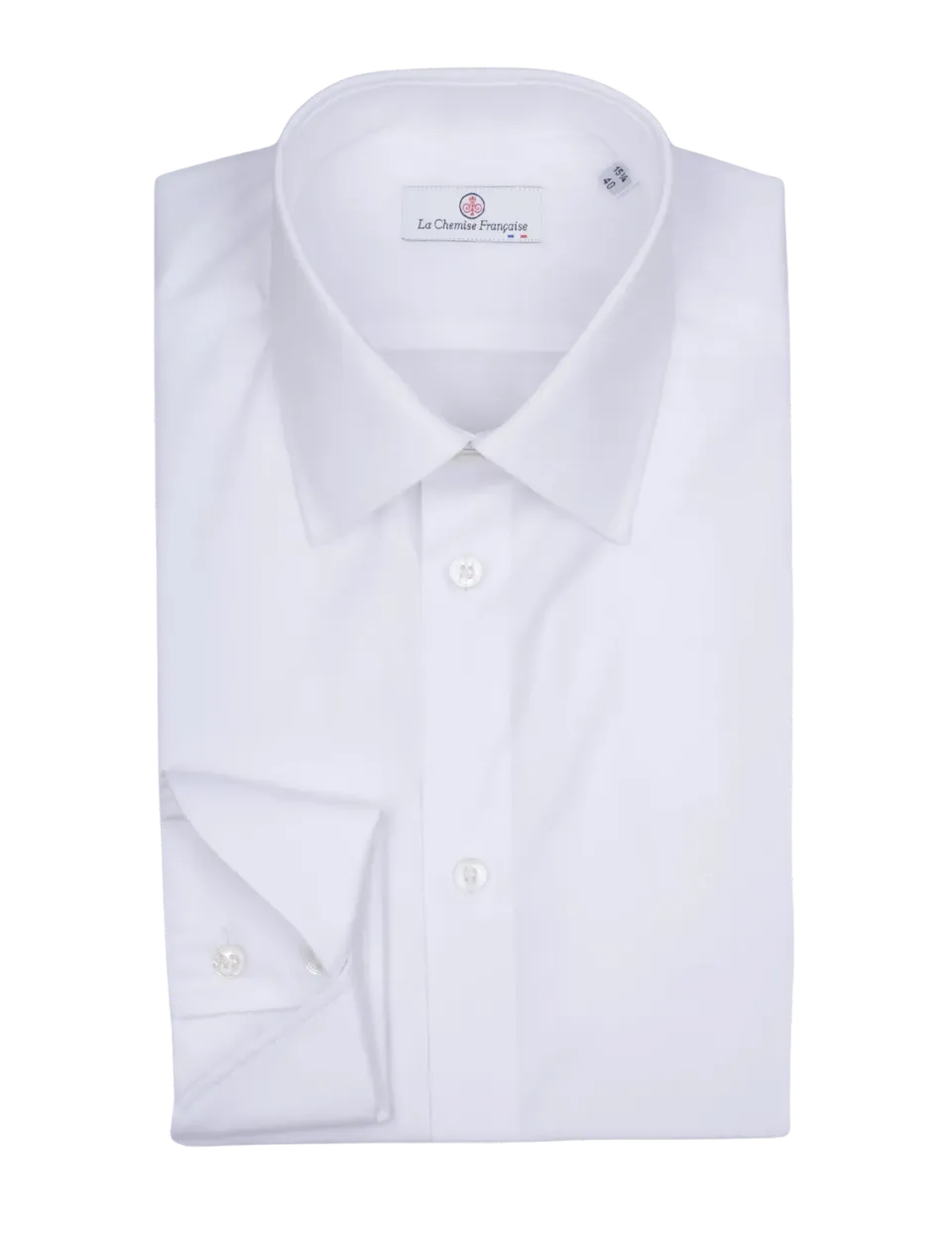 La Chemise Française Virtuose Blanche chemise homme popeline