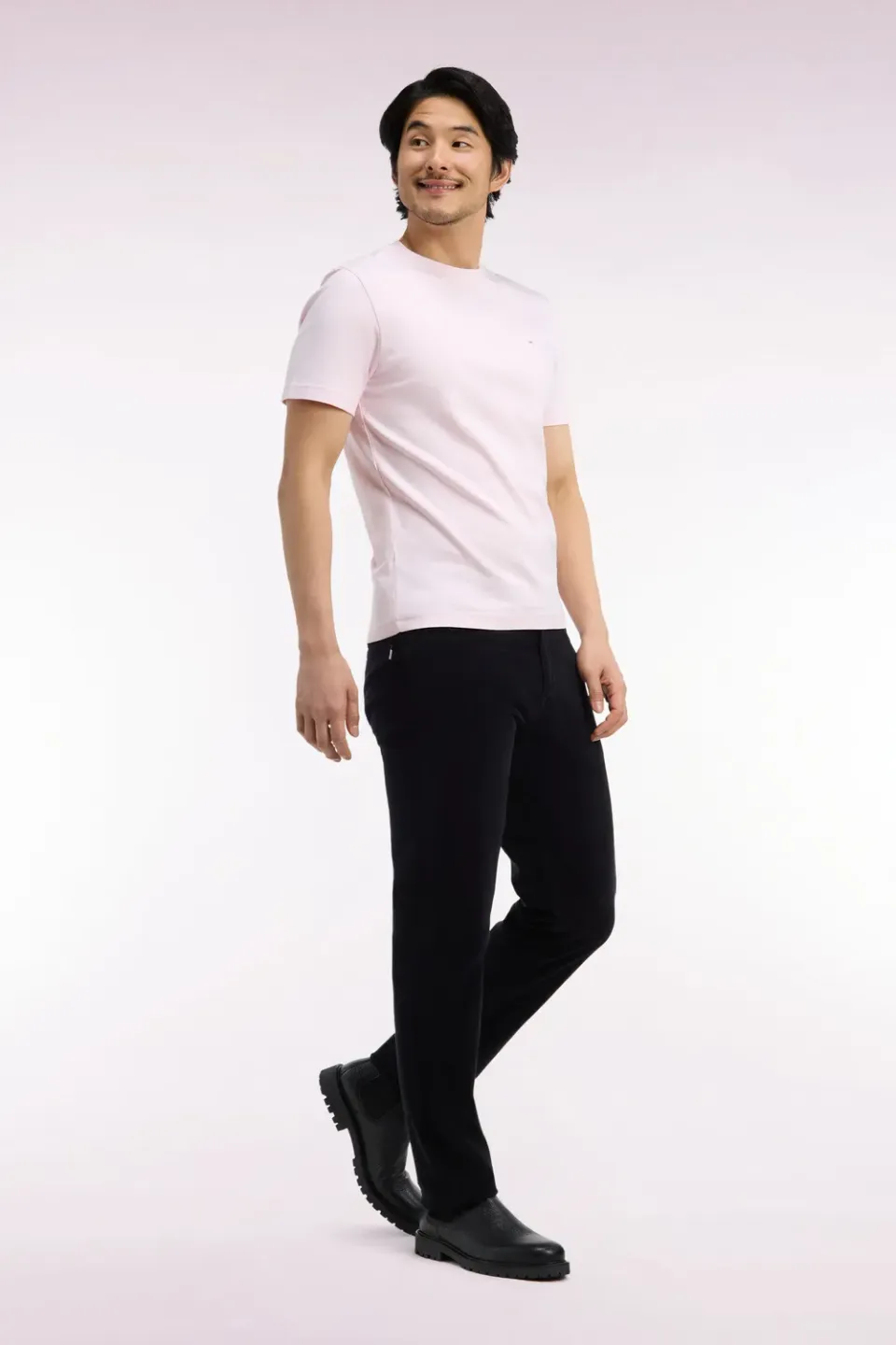 Eden Park Legend pantalon 5 poches velours noir regular