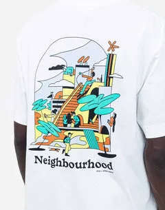 OLOW Neighbourhood t-shirt loose écru coton bio
