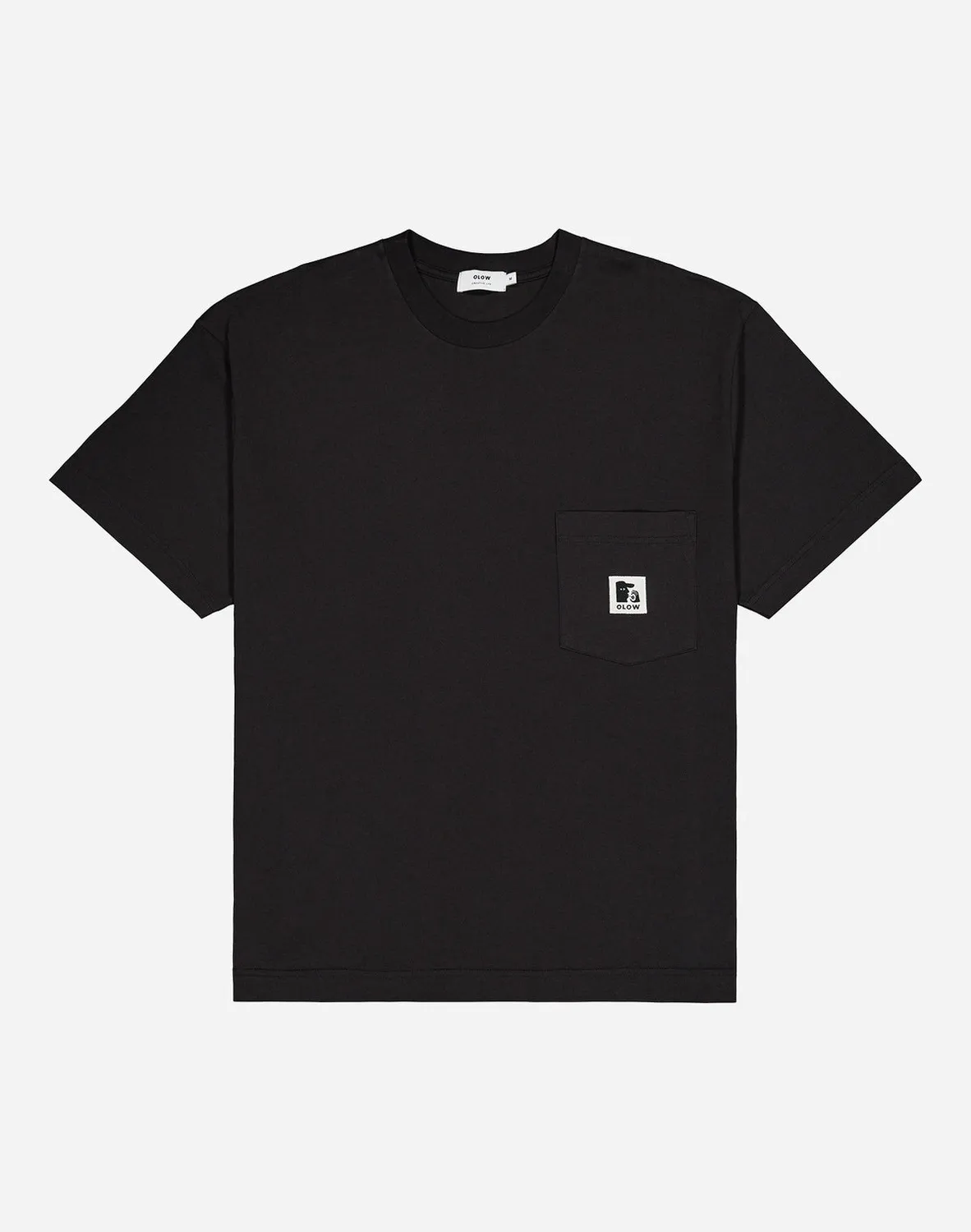 OLOW Japo t-shirt ample noir carbone coton bio