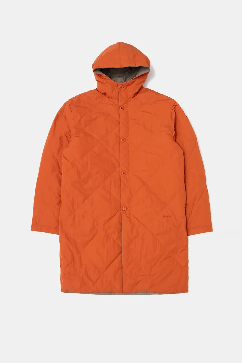 Edmmond Studios Slumback parka orange duvet réversible