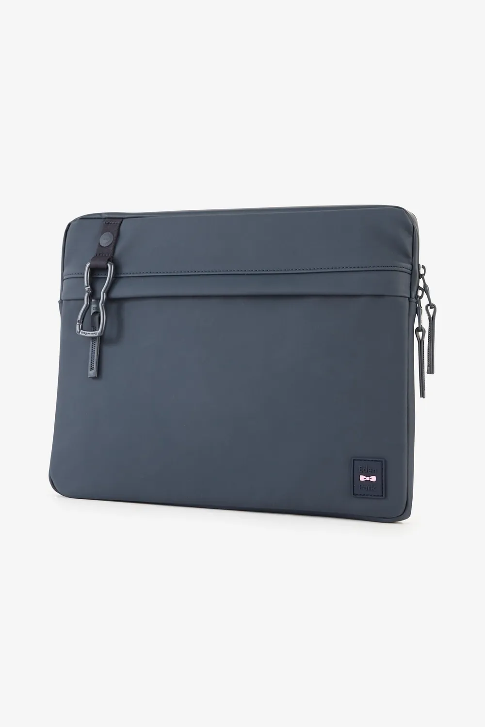 Eden Park pochette ordinateur gomme bleu foncé TU 15 pouces