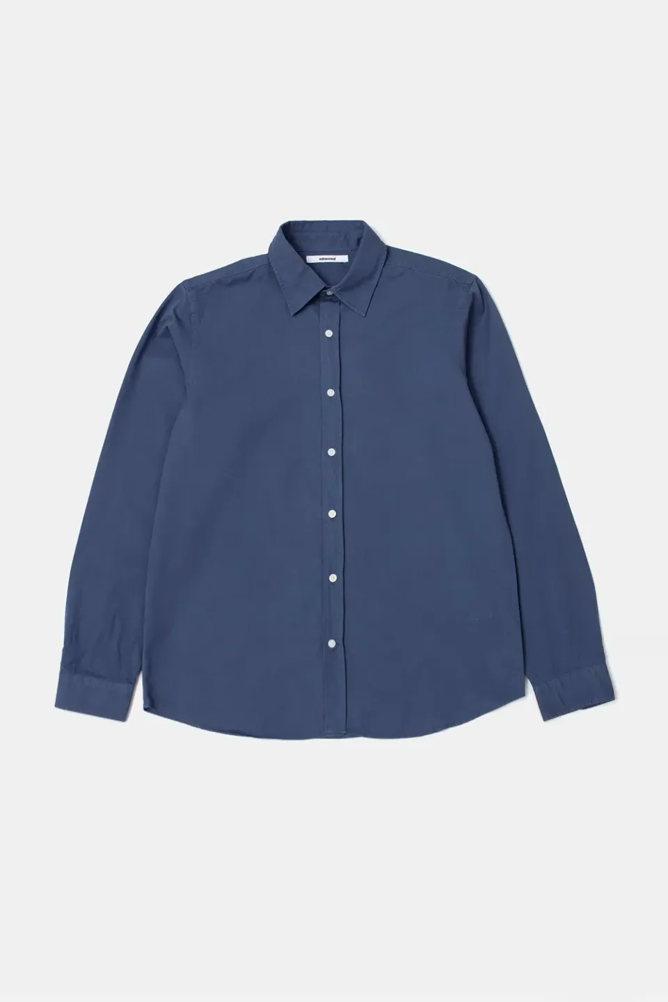 Edmmond Studios Brandless Shirt chemise homme bleu twill