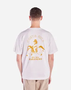 Olow Sabanero t-shirt loose écru coton