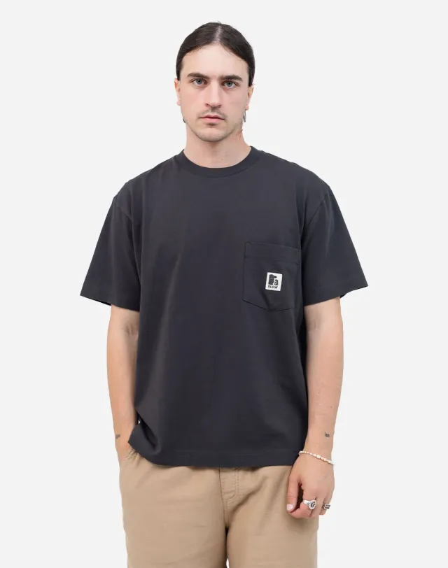 OLOW Japo t-shirt ample noir carbone 200g