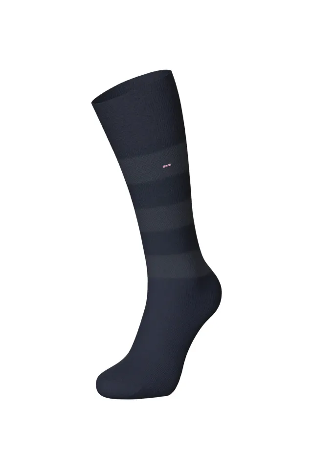 Eden Park chaussettes rayées coton marine 39/42