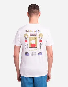OLOW Rozel t-shirt écru homme coton bio