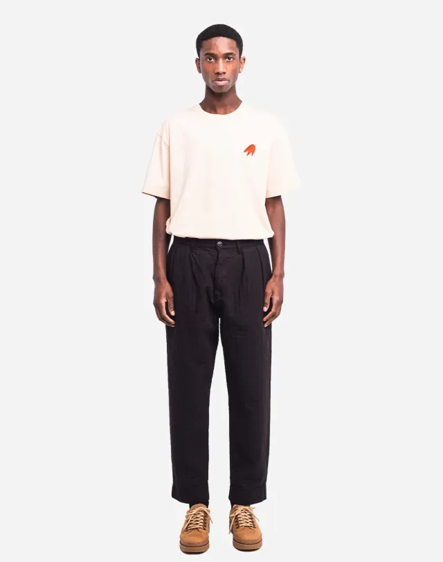 Olow Sembo pantalon noir matelassé