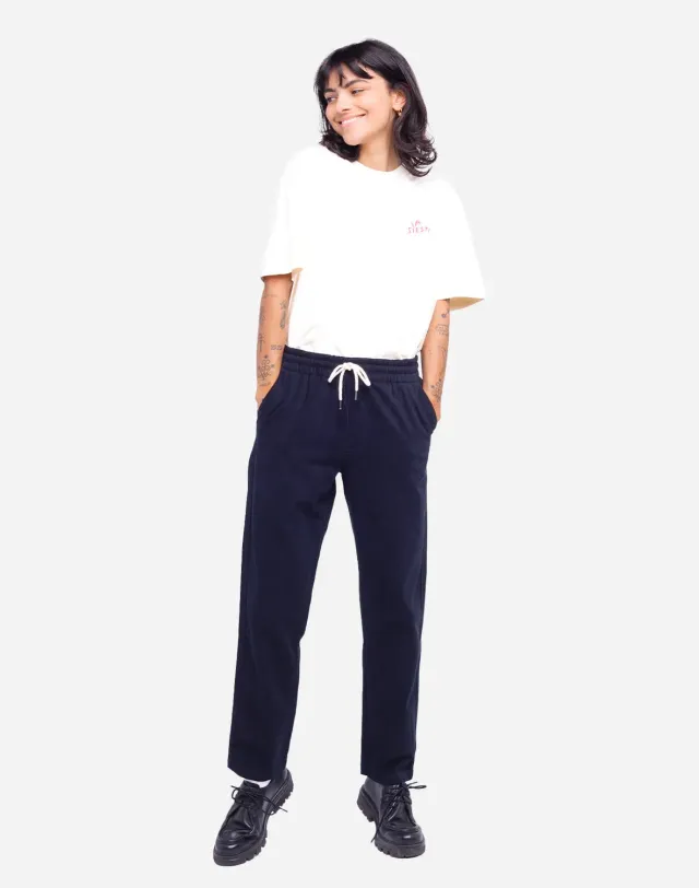 OLOW Hatha pantalon marine coton