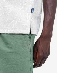 OLOW Aloha Welli chemise homme écru brodée