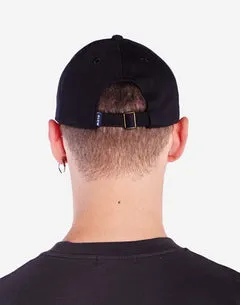 Olow Sun King Casquette Noire Denim 6 Panneaux
