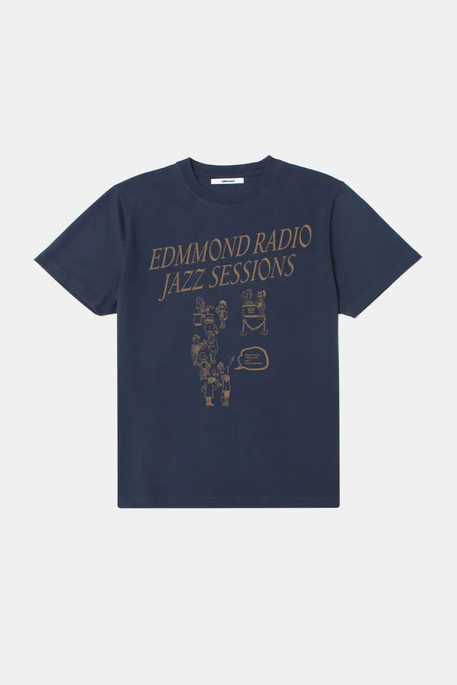 Edmmond Studios Vip Queue t-shirt marine jazz 220g