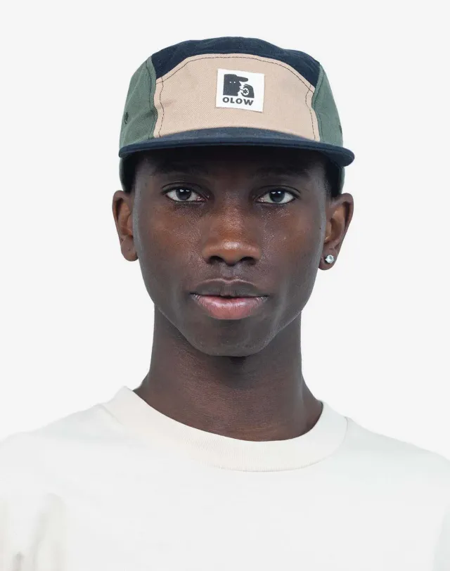 OLOW Rocklin casquette five panel tricolore ripstop