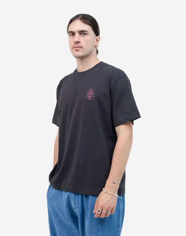 OLOW Gaya t-shirt noir loose coton bio