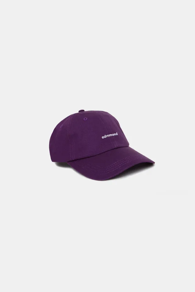 Edmmond Studios Logo Cap casquette violet coton taille unique