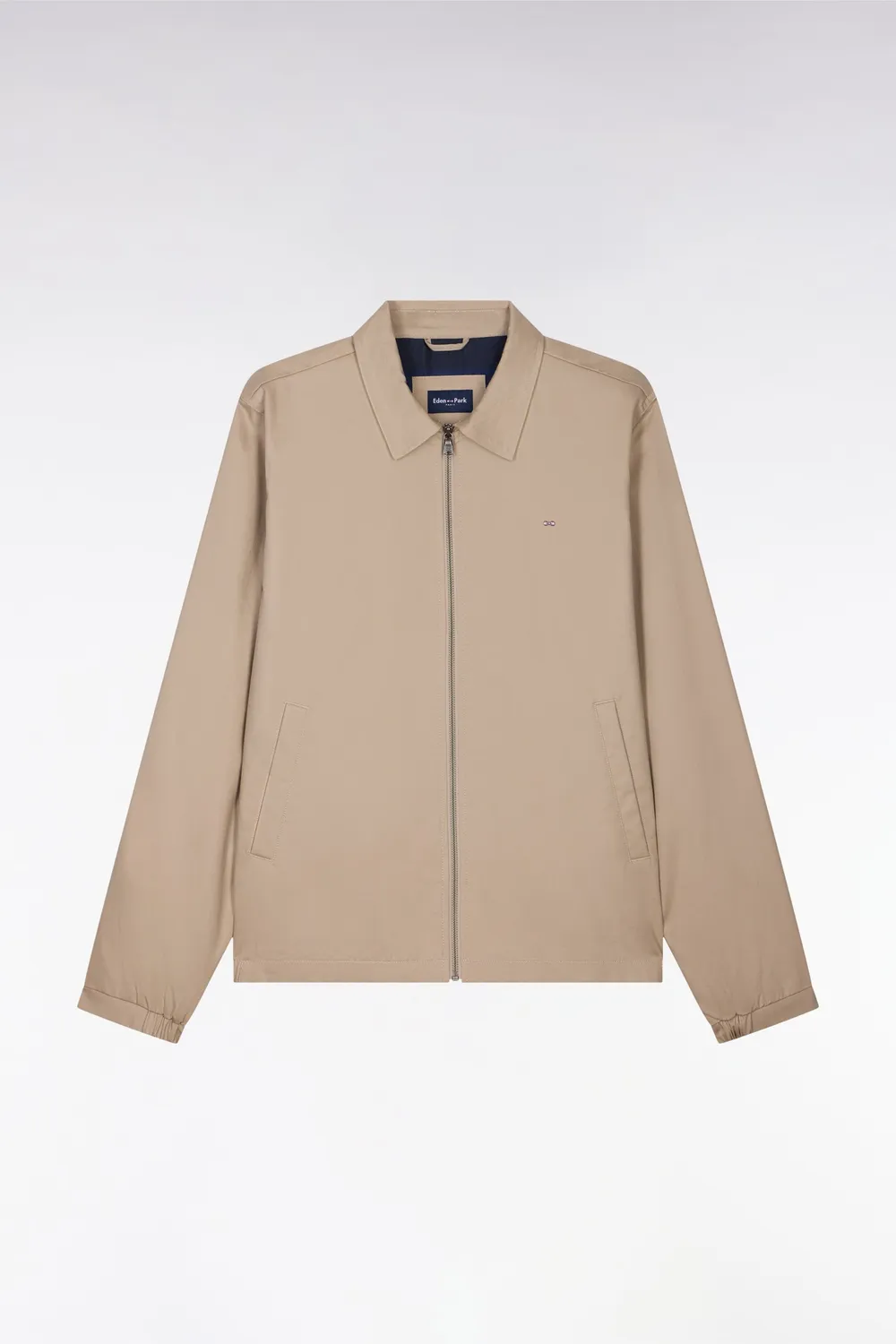 Eden Park blouson rembourré beige homme déperlant