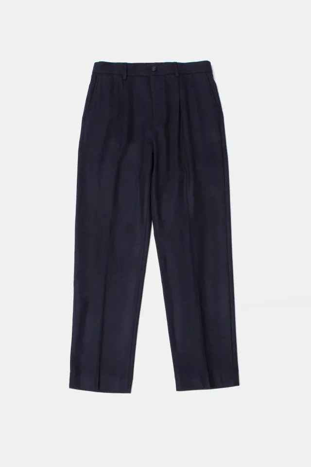 Edmmond Studios Jack pantalon homme bleu marine laine