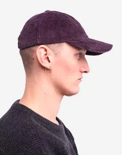 OLOW Stanton casquette prune velours coton