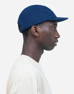 OLOW Flower casquette five panel denim bleu coton