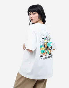 OLOW Neighbourhood t-shirt loose écru coton bio