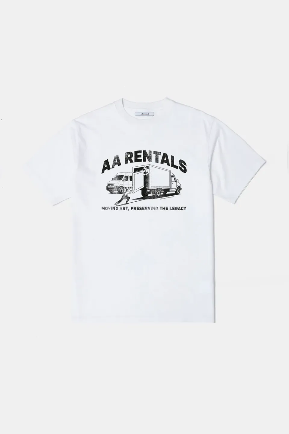 Edmmond Studios Moving Art t-shirt blanc imprimé coton