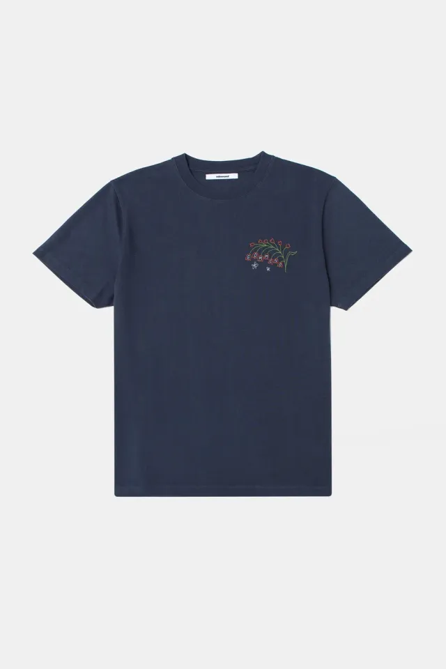 Edmmond Studios Vanguard t-shirt bleu marine brodé